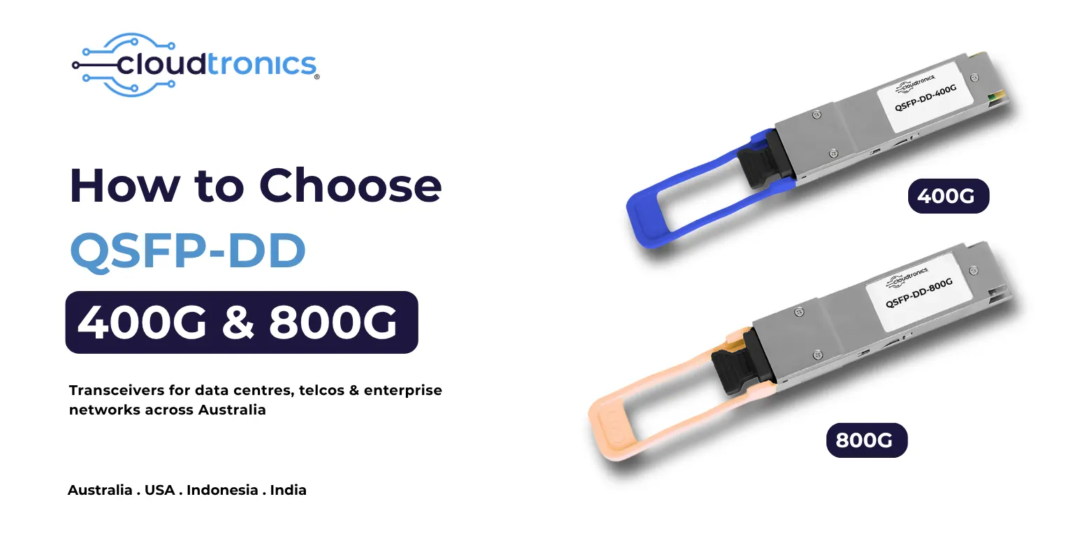 400G & 800G QSFP-DD Transceivers
